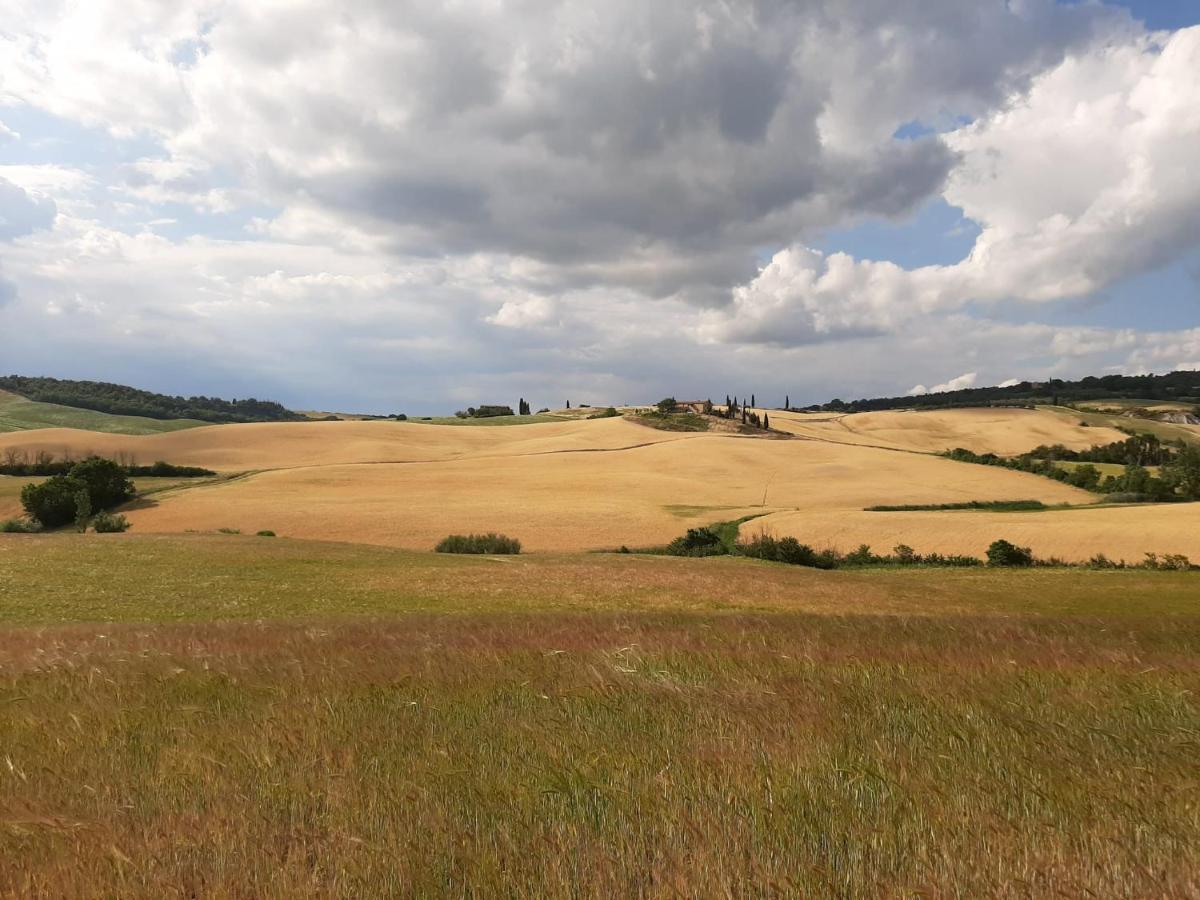 Apartamento La Corte Antica Pienza Exterior foto