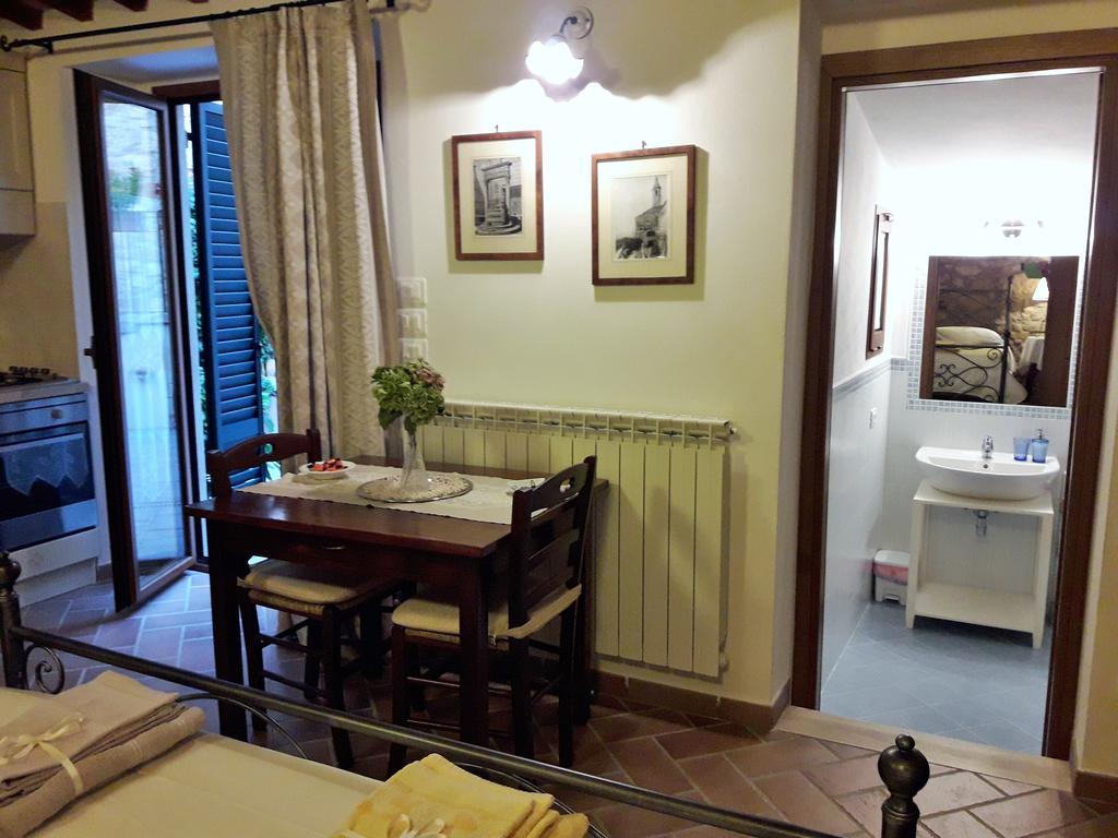 Apartamento La Corte Antica Pienza Exterior foto