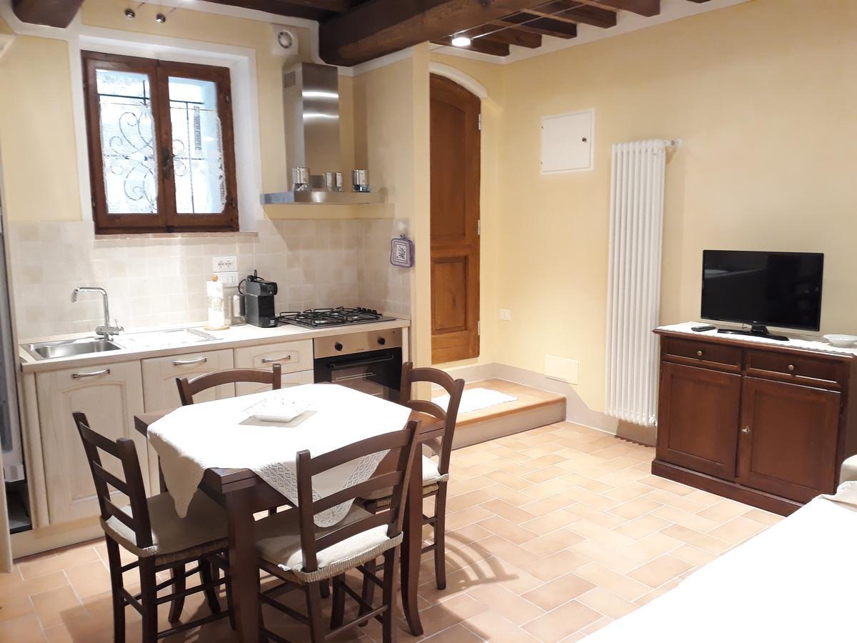 Apartamento La Corte Antica Pienza Exterior foto