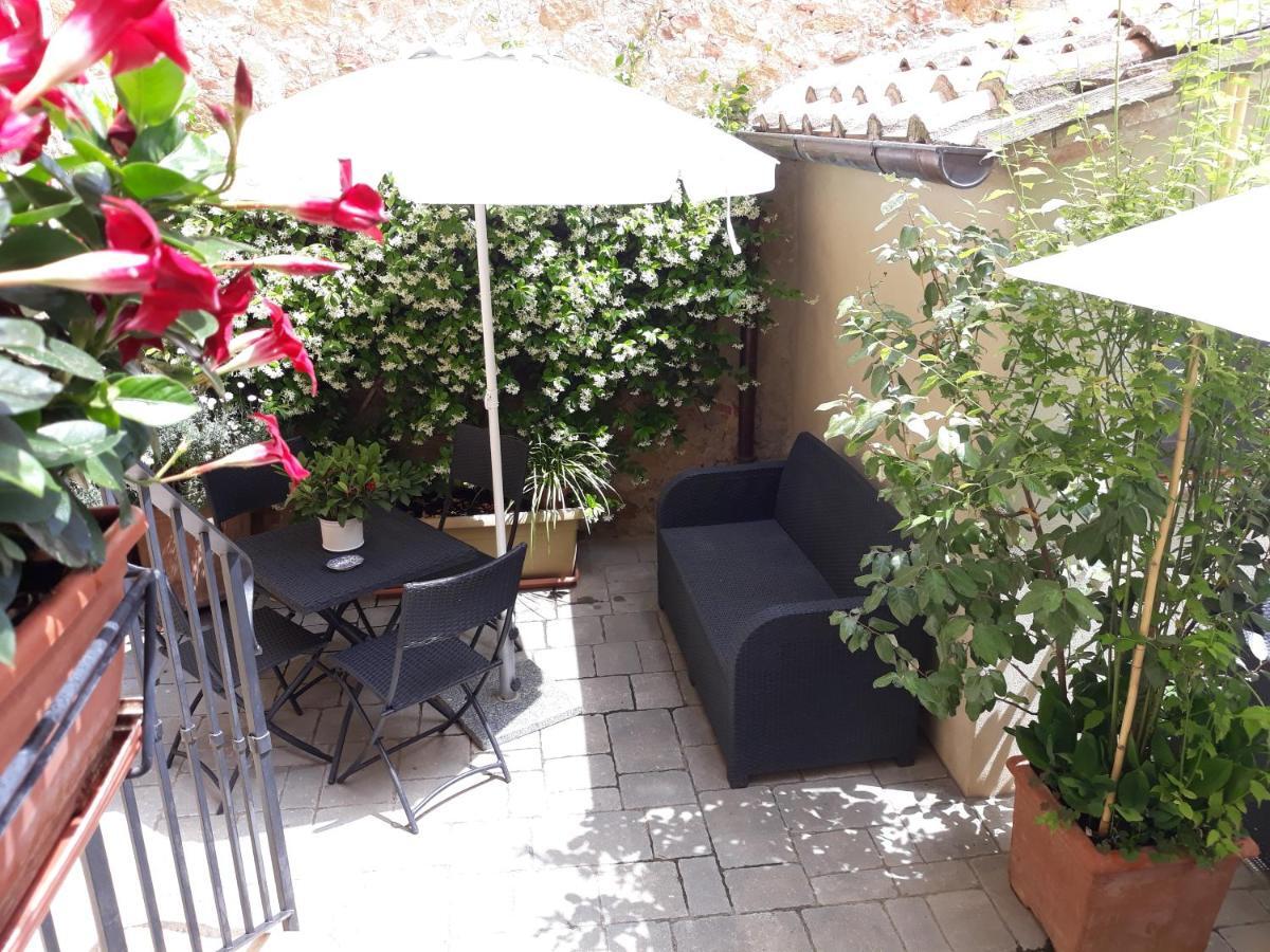 Apartamento La Corte Antica Pienza Exterior foto