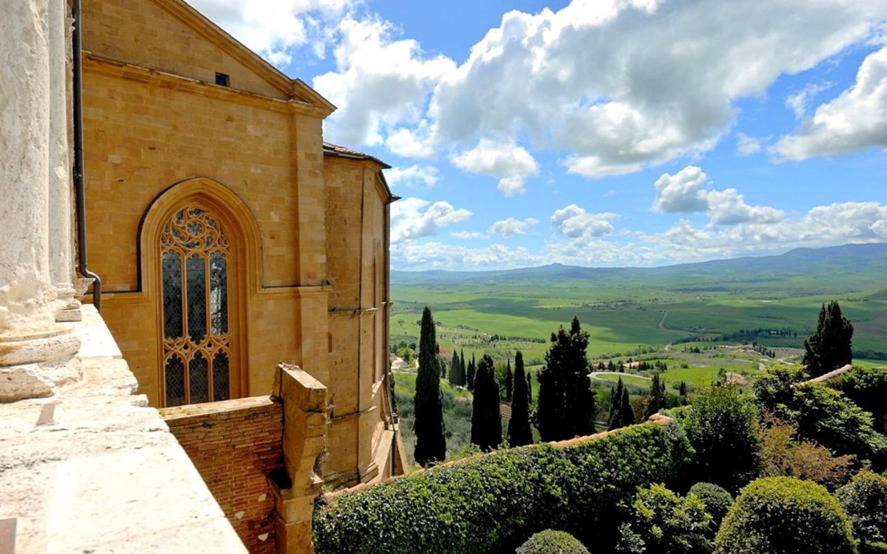 Apartamento La Corte Antica Pienza Exterior foto